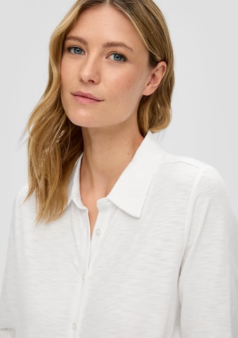 Chemisier s.Oliver en blanc