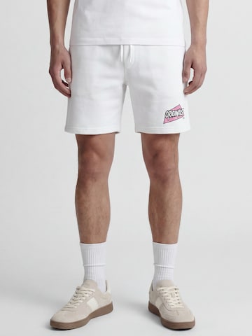 balts JACK & JONES Standarta Bikses 'JPSTKARL KAI': no priekšpuses