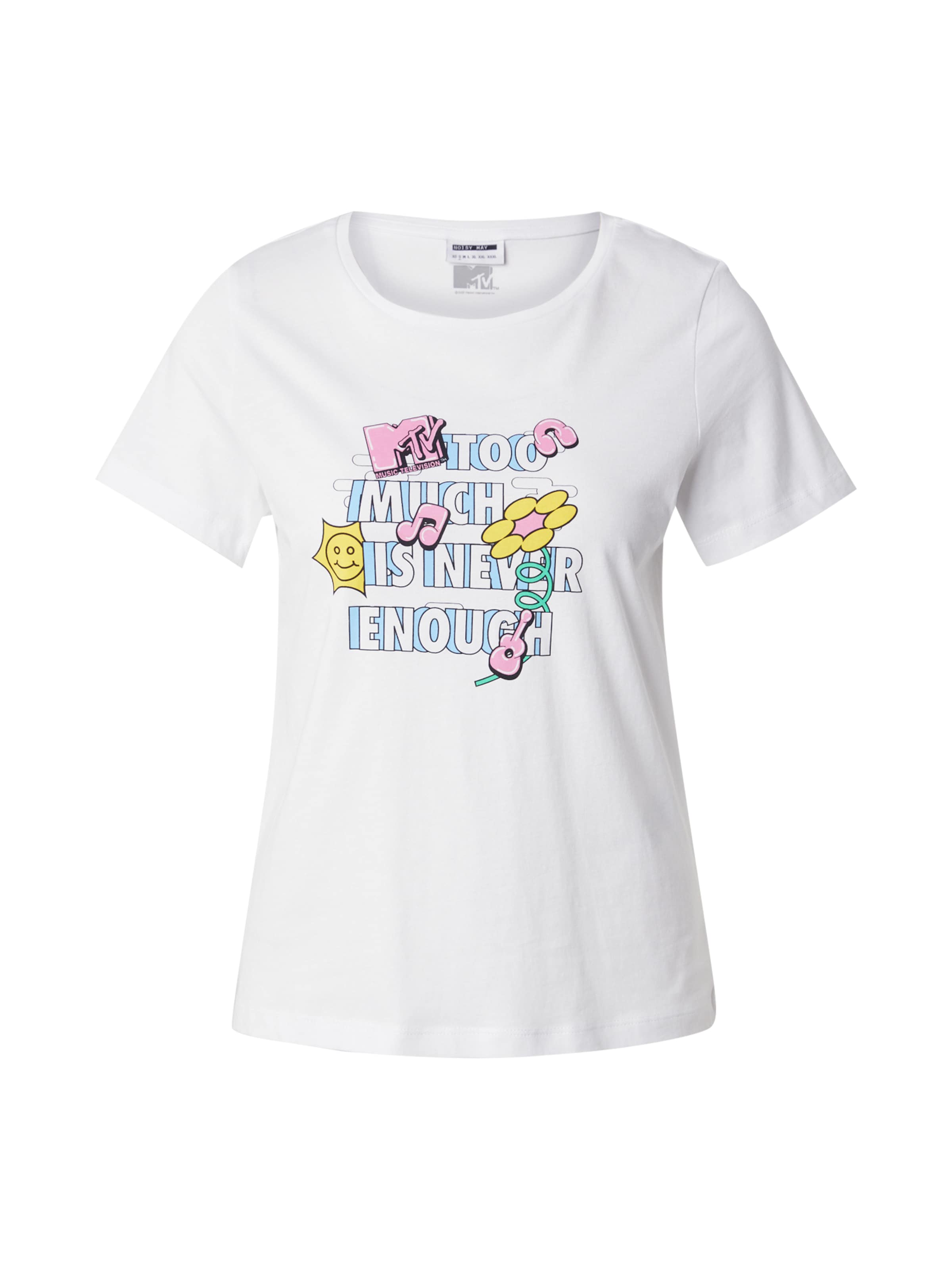 Noisy may Tričko 'NMNATE' - Biela: predná strana