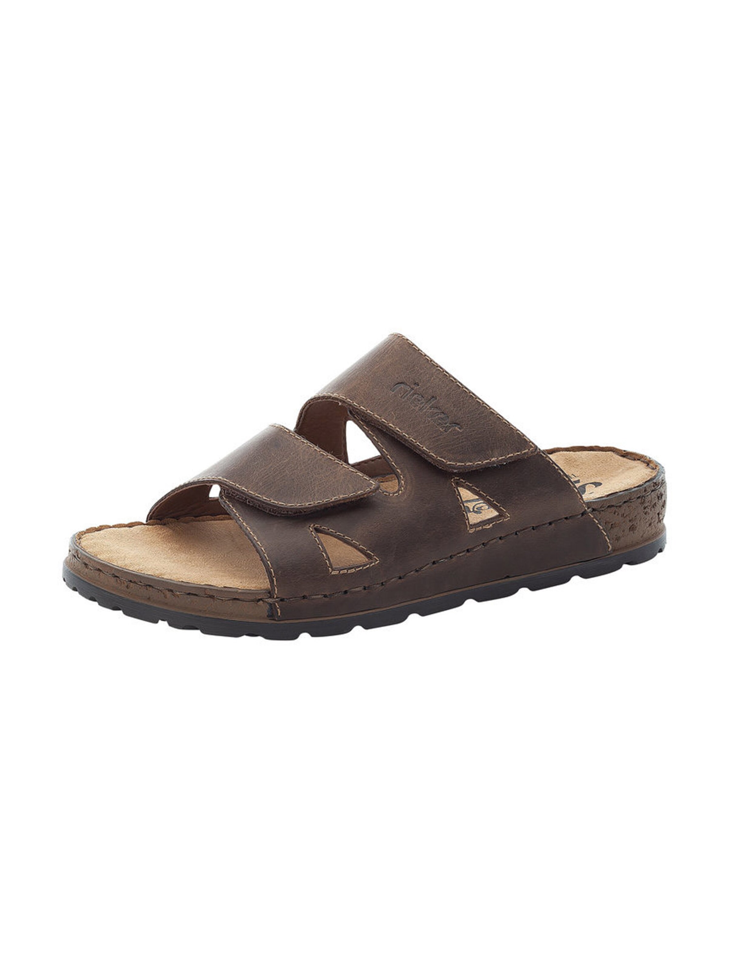 Rieker Mule in Brown: front