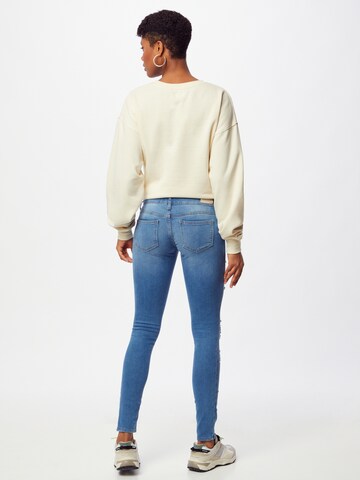 ONLY Skinny Jeans 'Coral' in Blauw