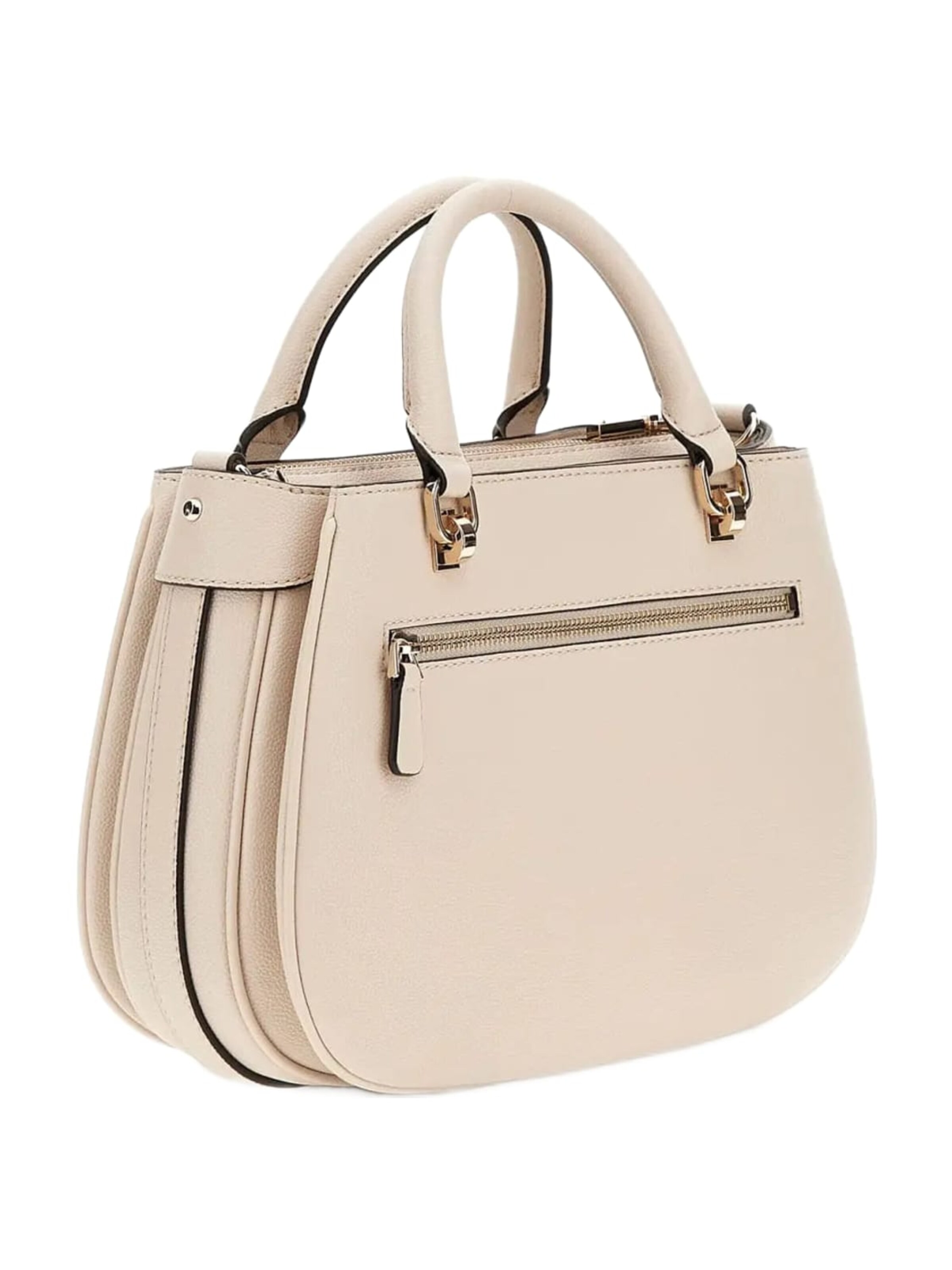 GUESS Skuldertaske 'Guess Sacs à main Silvye Bucket Bone' i hvid