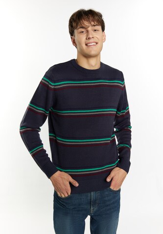 MO - Pullover 'Rovic' em azul