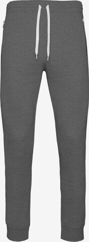 Effilé Pantalon 'Rib Cuff' Champion Authentic Athletic Apparel en gris : devant