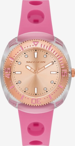 SKECHERS Analog Watch in Pink: front