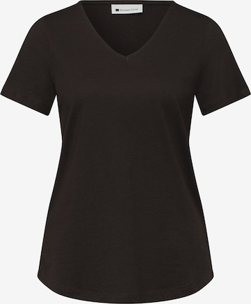 STREET ONE Shirt in Brown: front