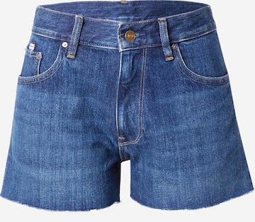 Regular Jean G-Star RAW en bleu : devant