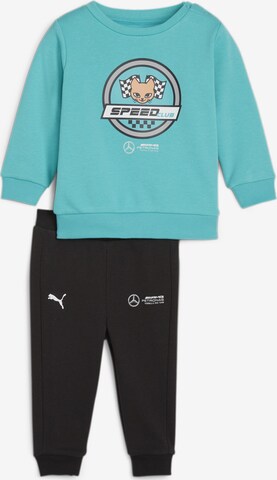 PUMA Sweatsuit in Green: front