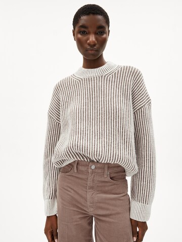 ARMEDANGELS Pullover 'Sadnaa Vanisee' in Beige: Vorderseite