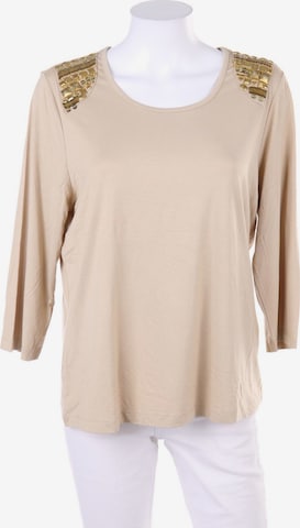 Laura Kent 3/4-Arm-Shirt XL in Beige: predná strana