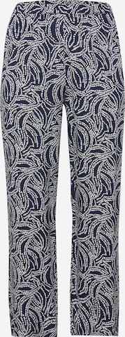 ONLY Carmakoma Regular Trousers in Blue: front