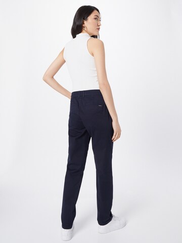 comma casual identity Regular Chino trousers in Blue