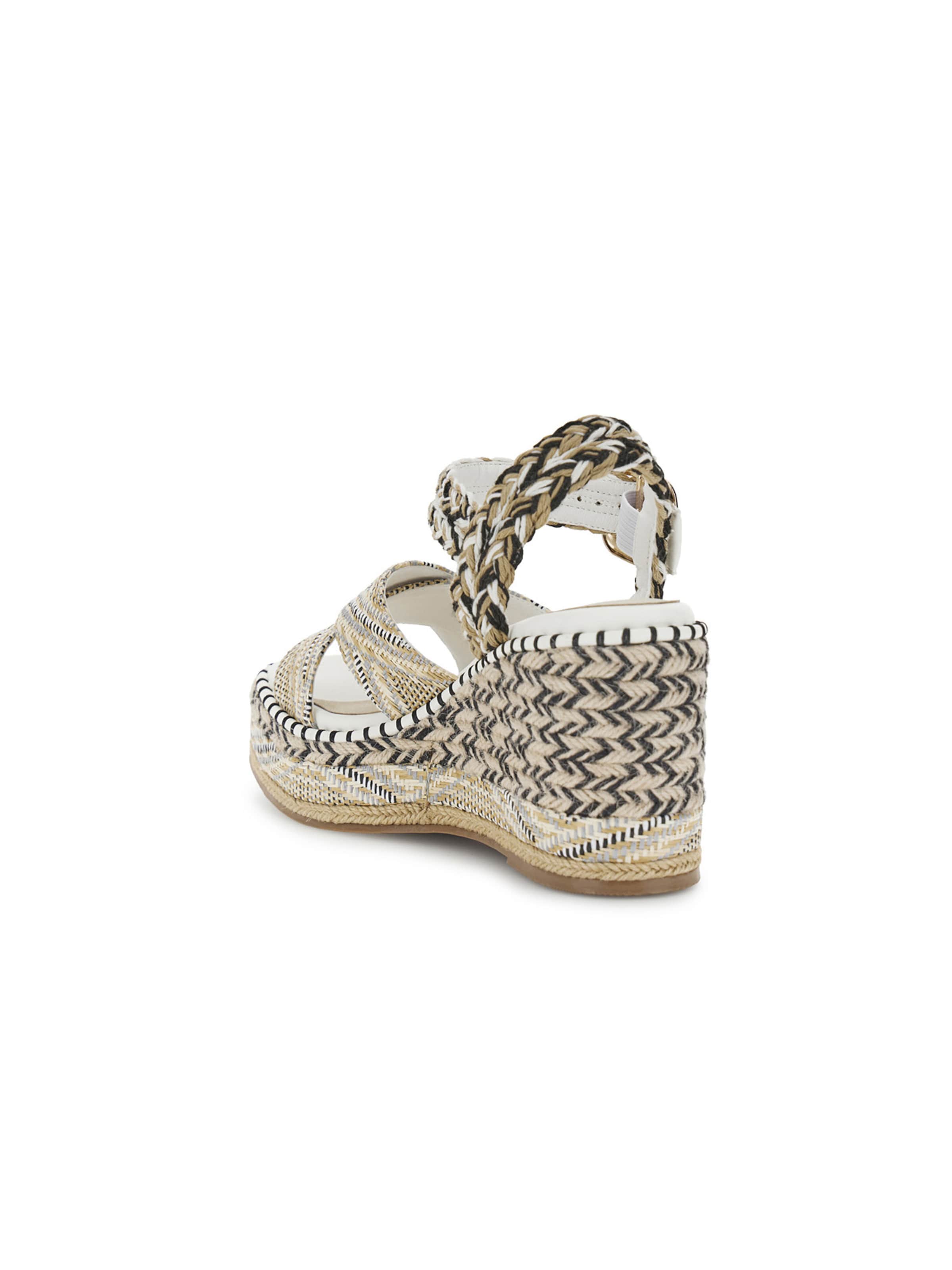 Sandales CAFè NOIR en blanc