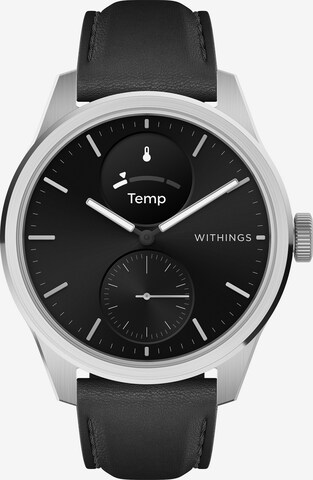 Withings Analoguhr in Silber