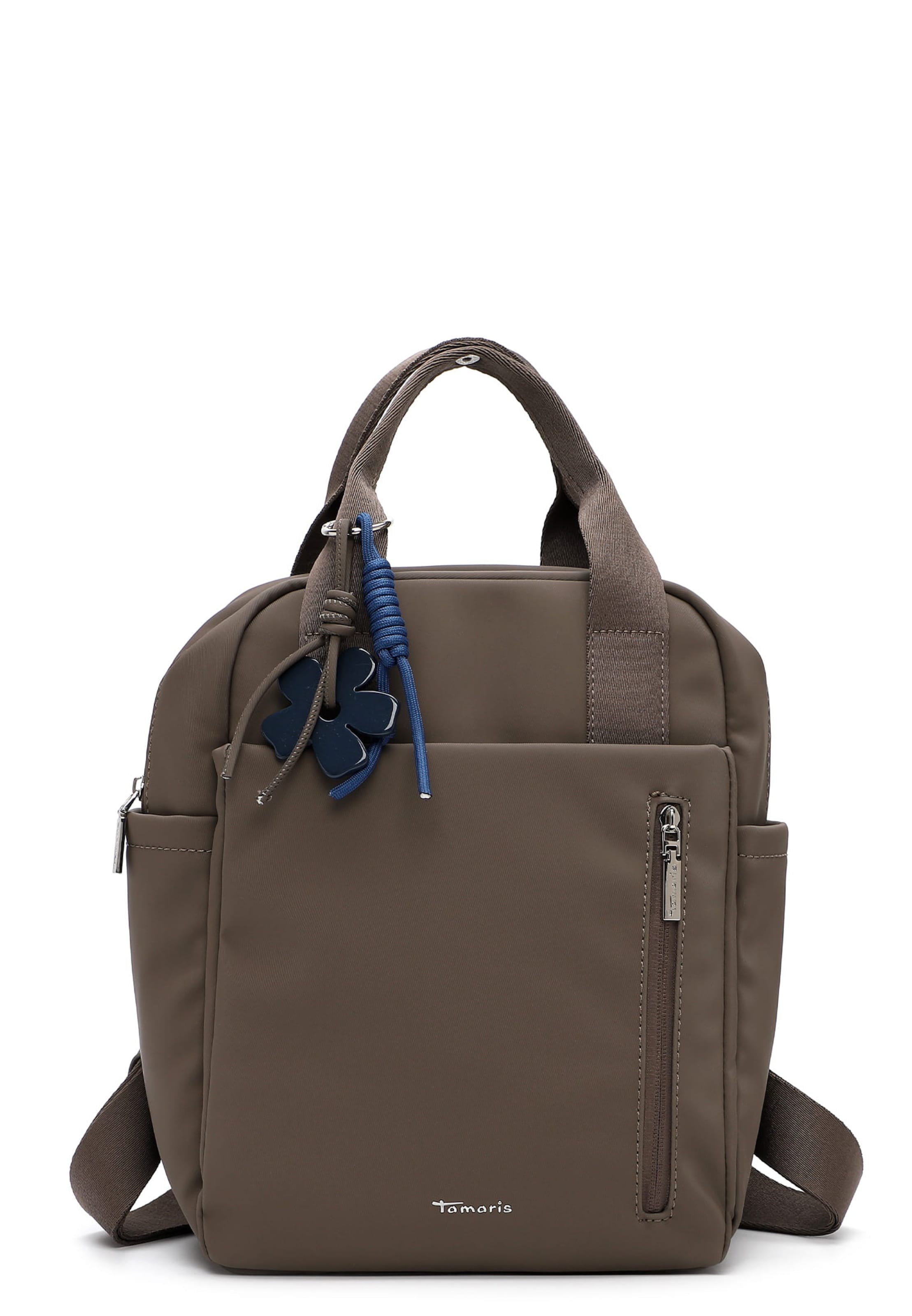 Tamaris Backpack 'Maleen' in Grey: front