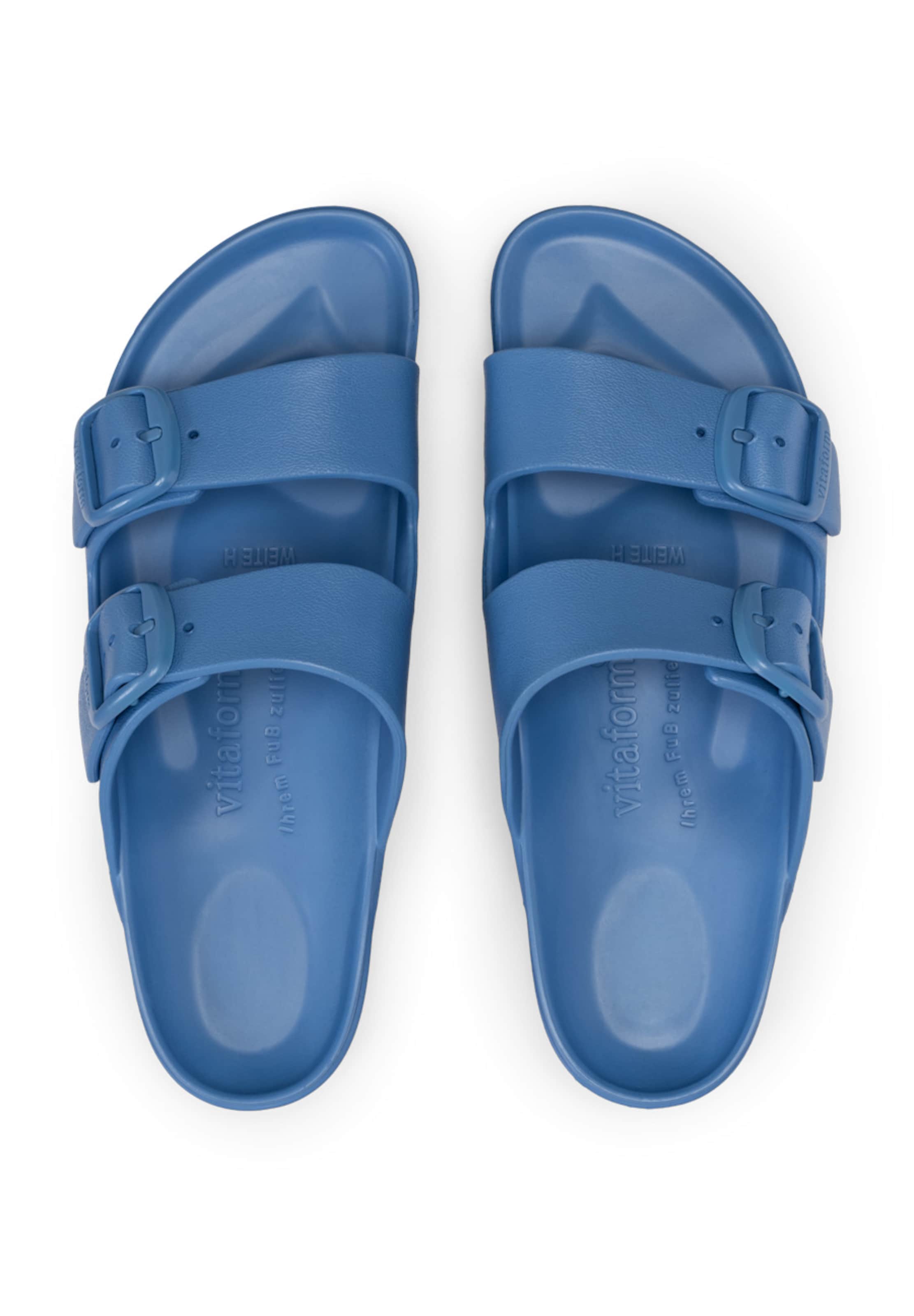 VITAFORM Huisschoenen in Blauw