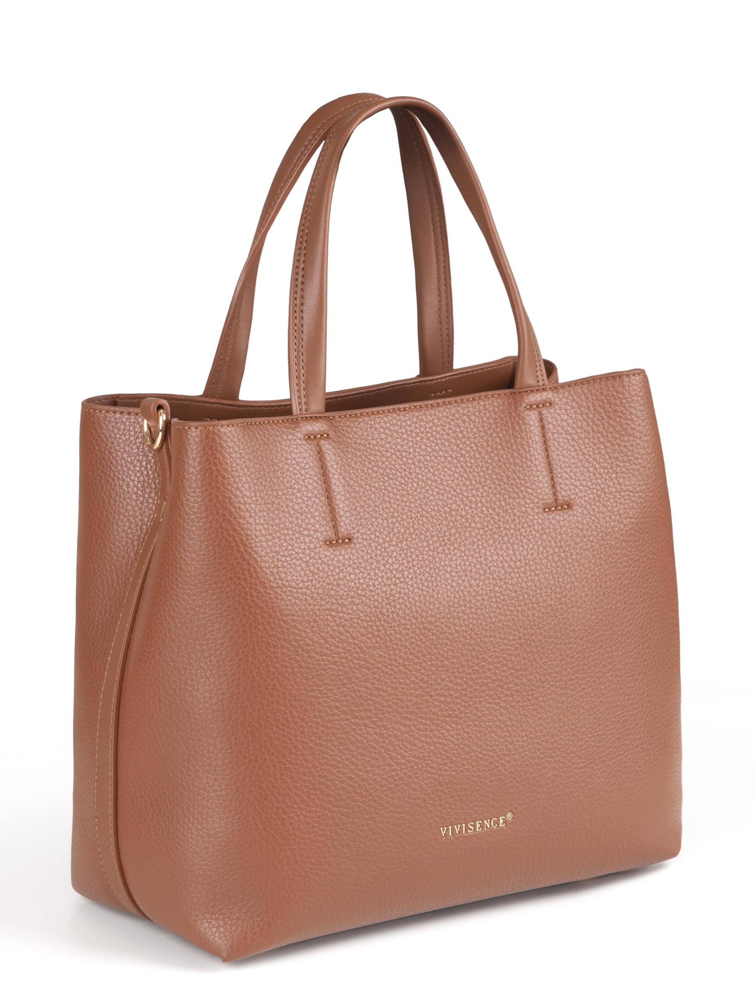 Vivisence Handtas 'T0015' in Bruin