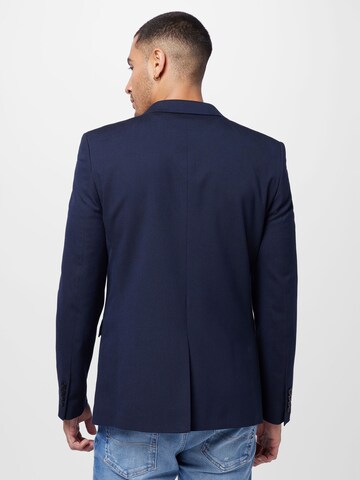 Coupe regular Veste de costume BURTON MENSWEAR LONDON en bleu