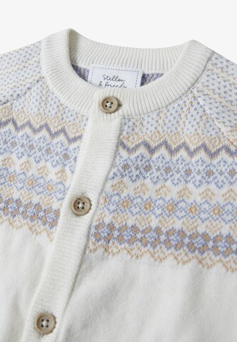 Stellou & Friends Strickjacke in Weiß