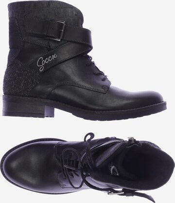 Soccx Stiefelette 40 in Schwarz: predná strana