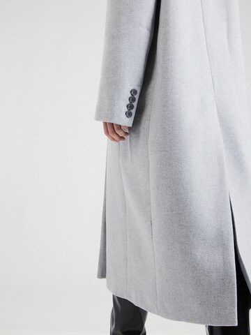 TOPSHOP Between-Seasons Coat in Grey