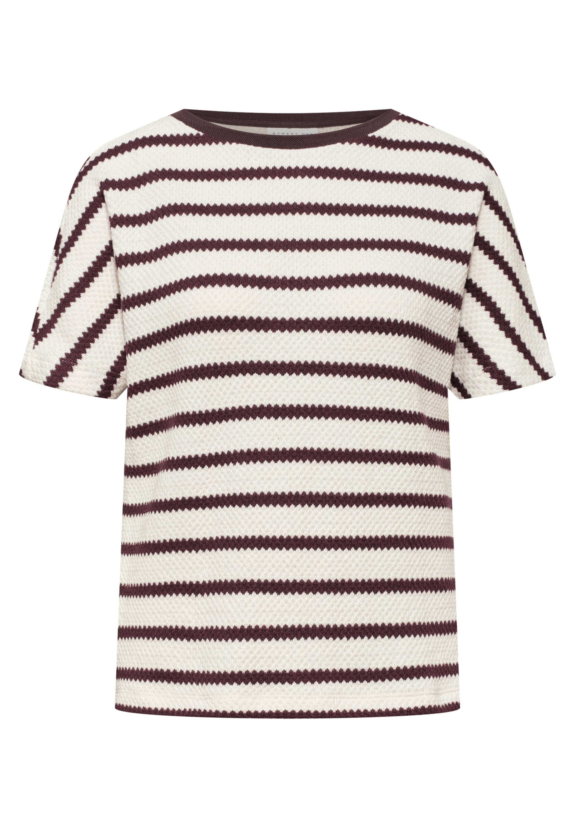 Street One Studio Shirt in Purple: front