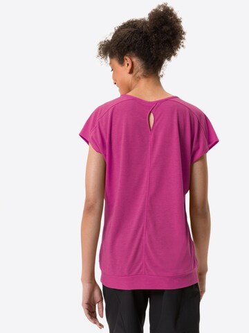 VAUDE Performance Shirt 'Skomer' in Pink