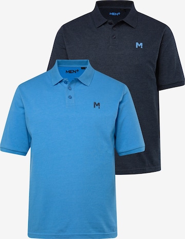 T-Shirt Men Plus en bleu : devant