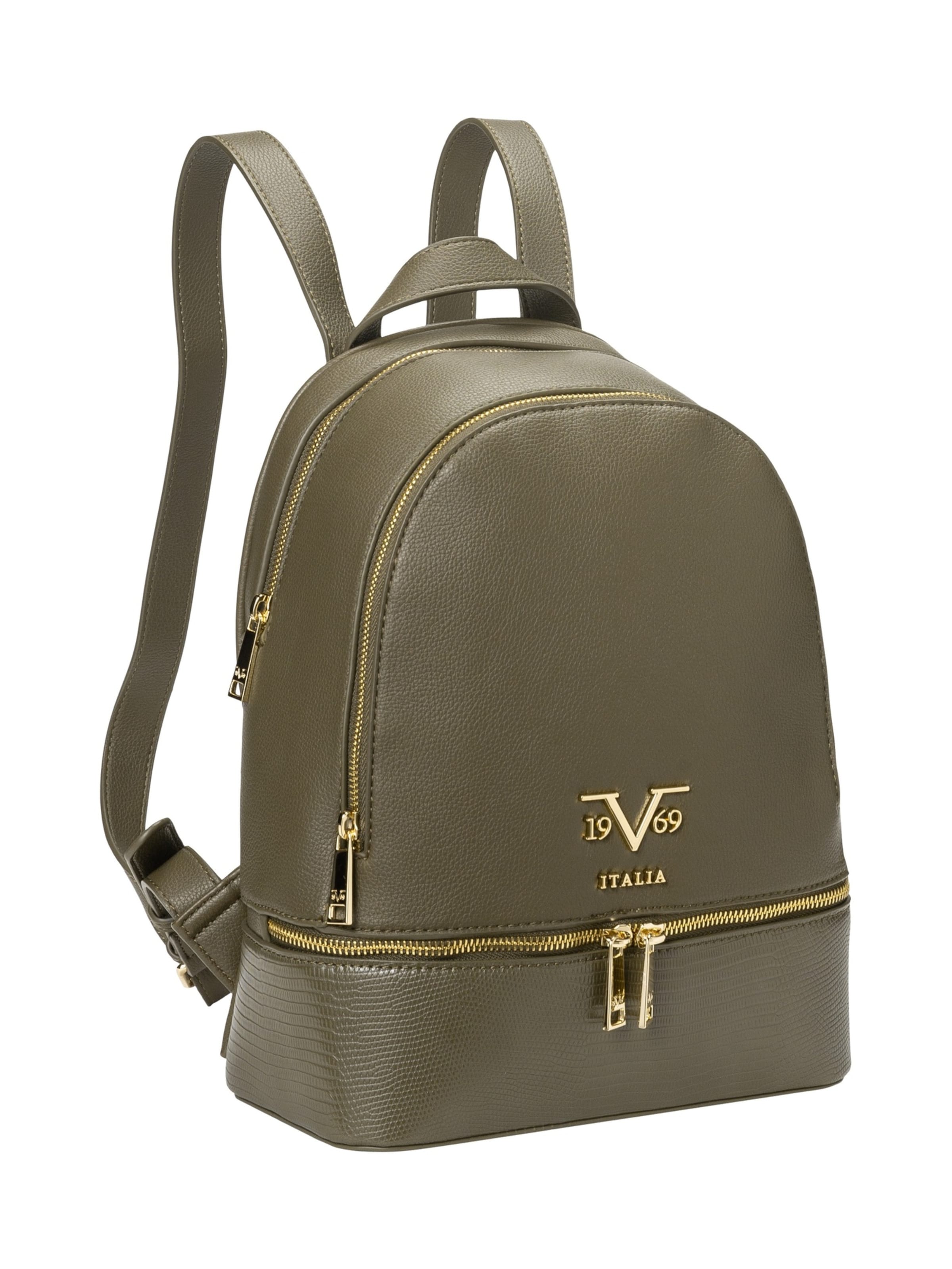 19V69 ITALIA Рюкзак 'Robi' в Зеленый