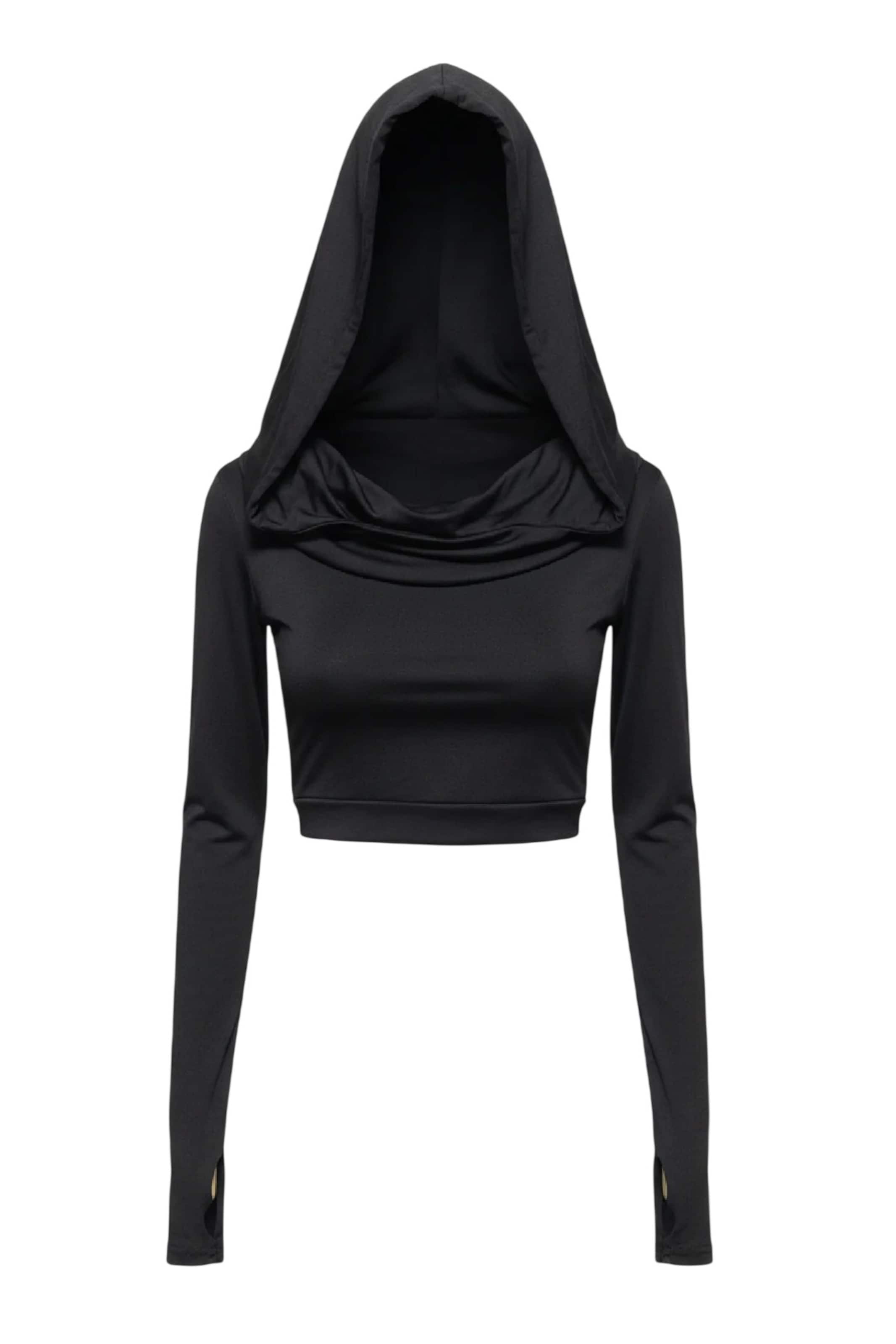 Alexa Dash Shirt in Zwart: voorkant