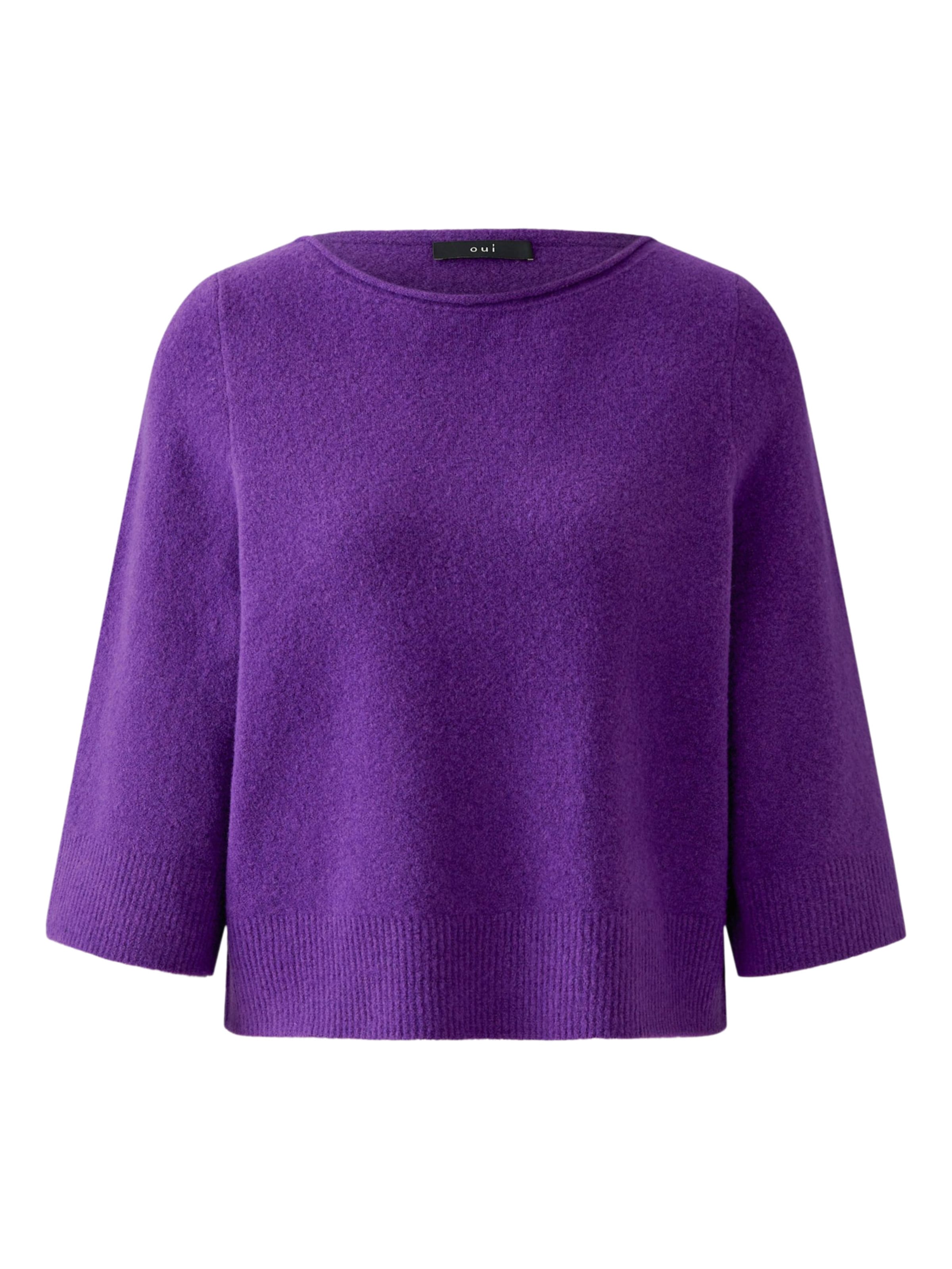 OUI Pullover in Lila: Vorderseite
