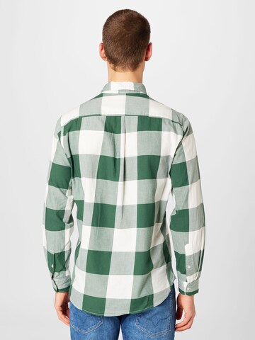 Pepe Jeans Regular fit Button Up Shirt 'FELIX' in Green