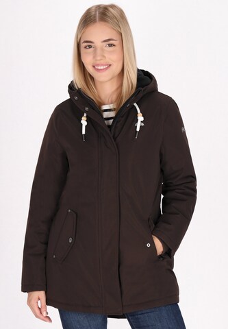 Veste d’hiver Schmuddelwedda en marron : devant