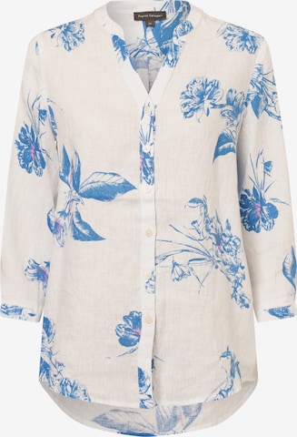 Franco Callegari Bluse in Weiß: Vorderseite