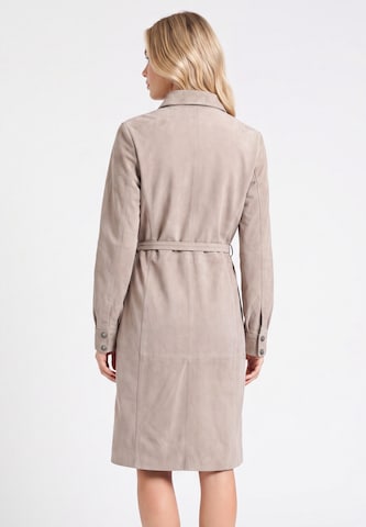 Robe-chemise DreiMaster PREMIUM en beige