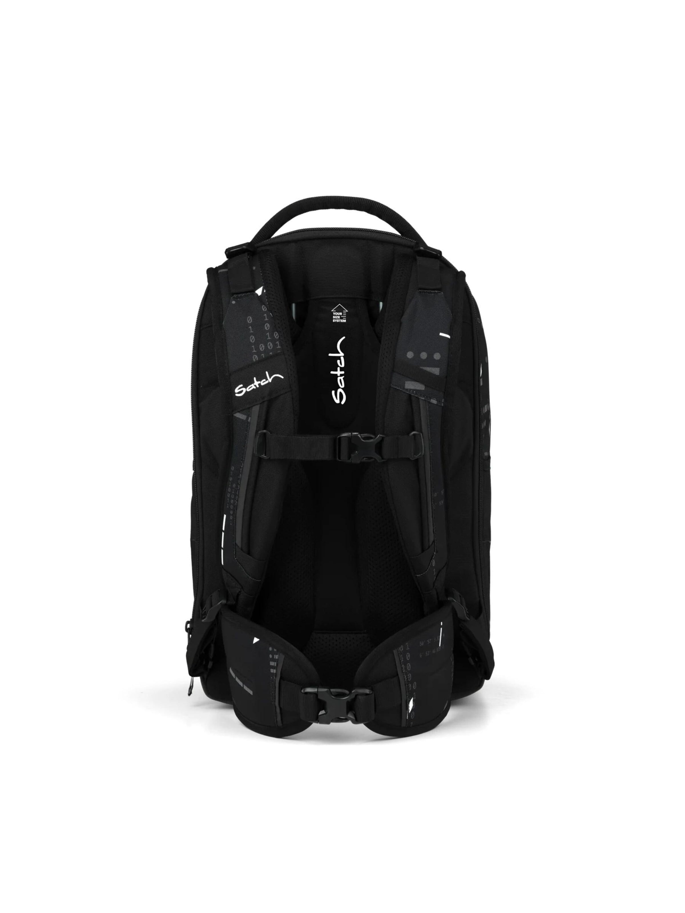 Satch Backpack 'Schulrucksack match plus' in Grey