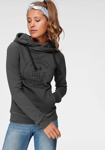 OCEAN SPORTSWEAR Sweatshirt in Black: front