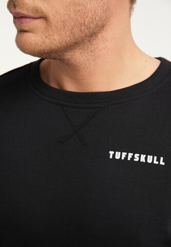 TUFFSKULL Sweatshirt in Black