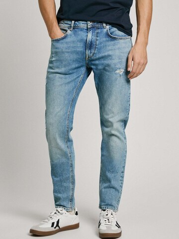 Tapered Jeans 'Stanley' di Pepe Jeans in blu: frontale