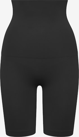 Pantaloni modellanti 'High Waisted Shaping Shorts' di cfab (formerly creamy fabrics) in nero: frontale