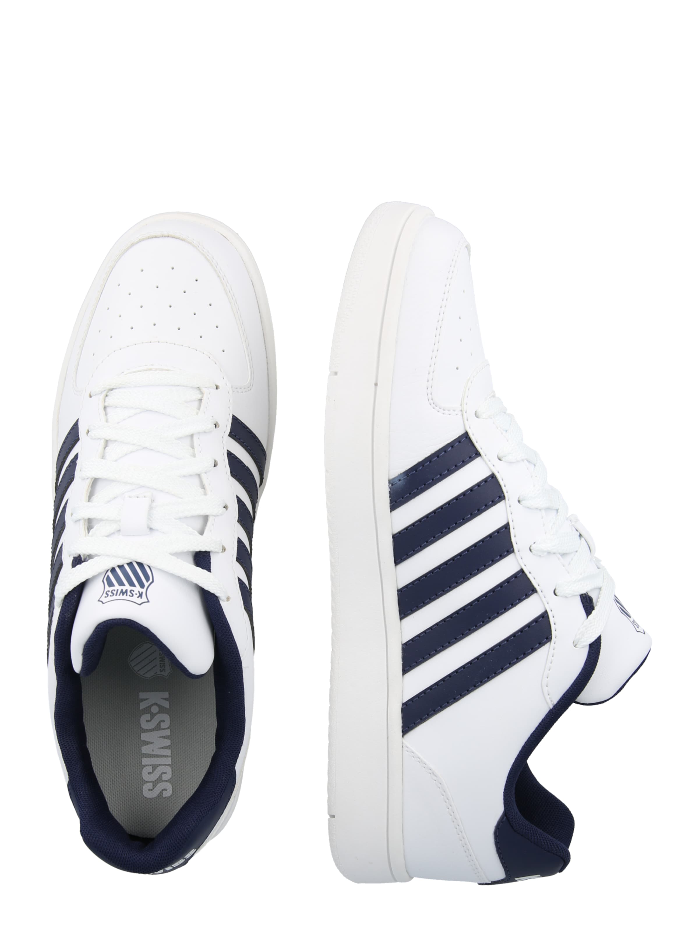 balts K-SWISS Zemie brīvā laika apavi 'COURT CALI'