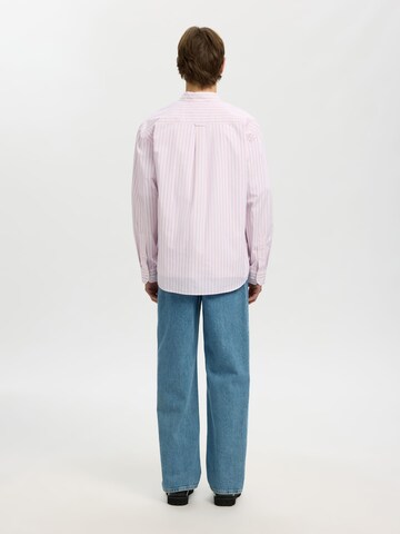 SELECTED Comfort Fit Hemd in Pink