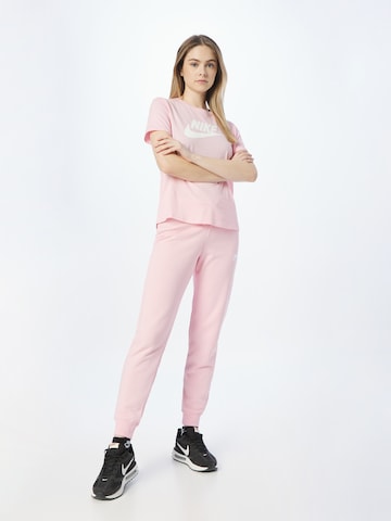 Coupe slim Pantalon Nike Sportswear en rose