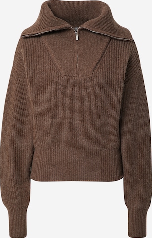 LeGer by Lena Gercke Pullover 'Janine' in Braun: front
