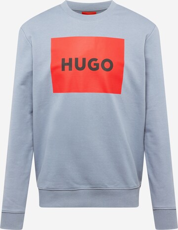 HUGO - Sweatshirt 'Duragol' em azul: frente