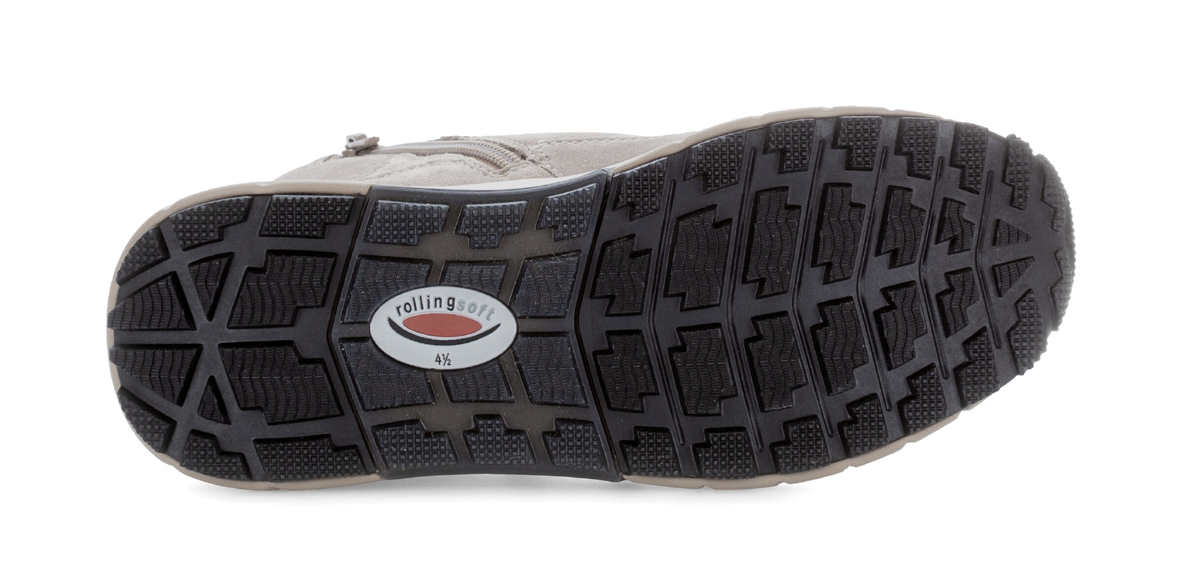 Gabor Rollingsoft Schnürstiefelette 'Rollingsoft' in Beige