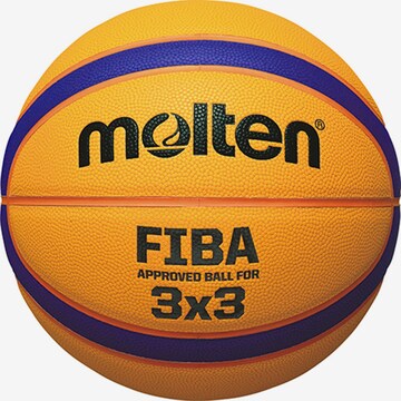 Balle 'B33T5000 FIBA' molten en jaune : devant