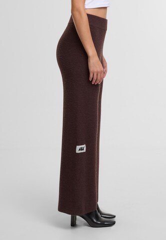 Another Cotton Lab Wide Leg Hose 'Another' in Braun