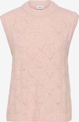 SAINT TROPEZ Pullover 'SZPavaani' in Pink: Vorderseite