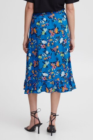 Jupe 'joella' b.young en bleu